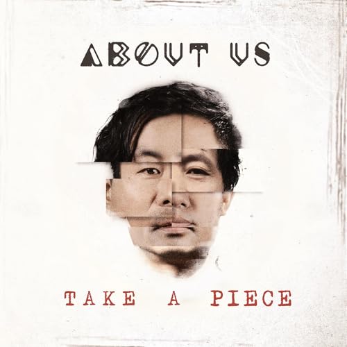 CD cover featuring a fragmented portrait of a man with dark hair.