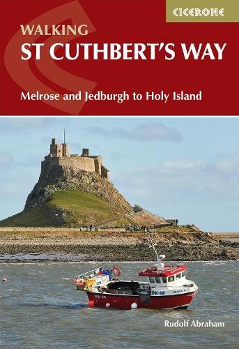 Book cover showing a red fishing boat in water before a coastal castle.