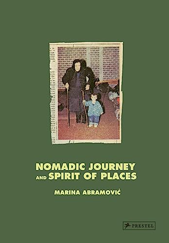 Book cover featuring Marina Abramović with a child in a vintage photograph.