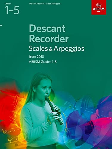 Music book cover featuring a girl playing a descant recorder.