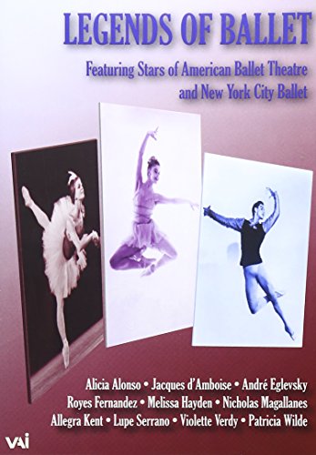 "DVD cover featuring three ballet dancers in various poses, with title and names listed."