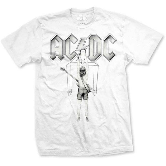 Black AC/DC t-shirt, size XX-Large, featuring a switch graphic.