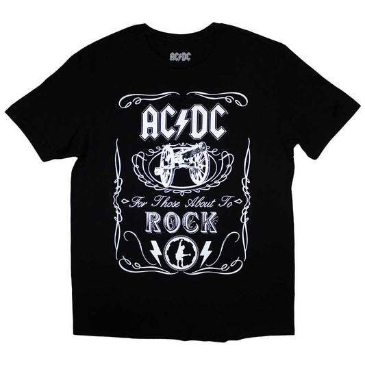 AC/DC kids t-shirt, vintage cannon graphic, size 11-12 years.