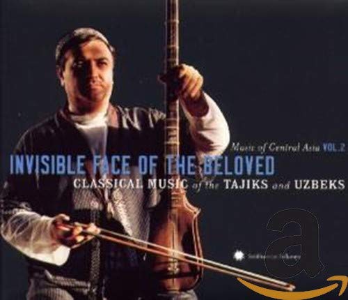"CD cover featuring a man holding a stringed instrument against a dark green background."