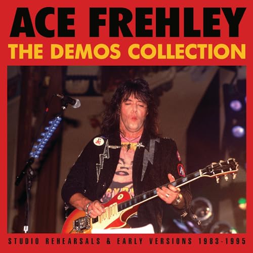 Ace Frehley CD cover featuring the musician playing a red guitar.
