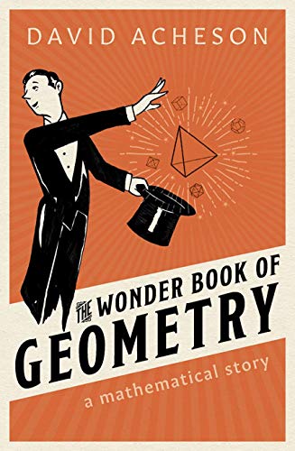 Book cover: man in suit with geometric shapes floating from hat.