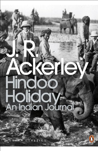 Book cover: black and white photo of people with an elephant.