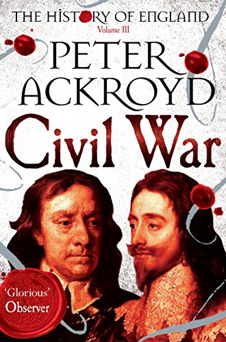 Book cover: “Civil War” by Peter Ackroyd, featuring portraits of two men.