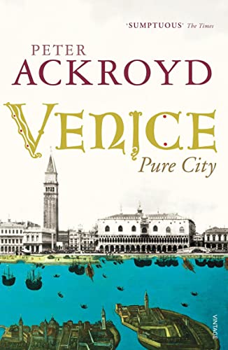 Book cover for "Venice" depicting Venetian architecture and canals.