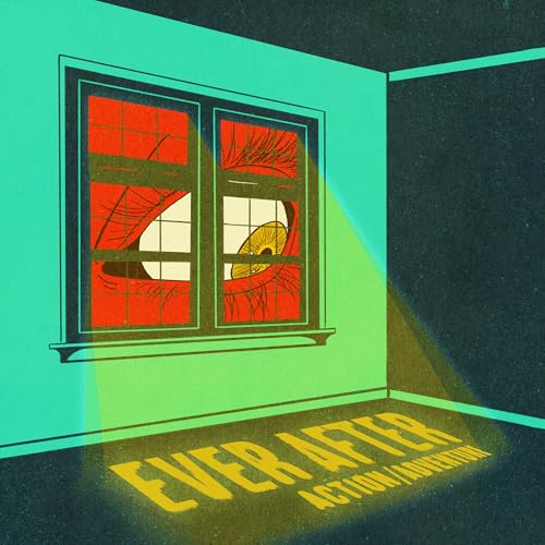 CD cover: stylized eye peering through a window, text "Ever After".