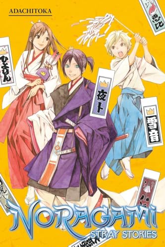 Noragami Stray Stories graphic novel cover with three anime characters.