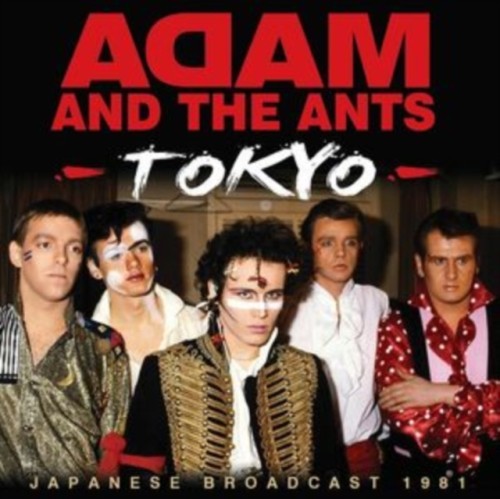 Adam and the Ants band portrait with painted faces, album cover.