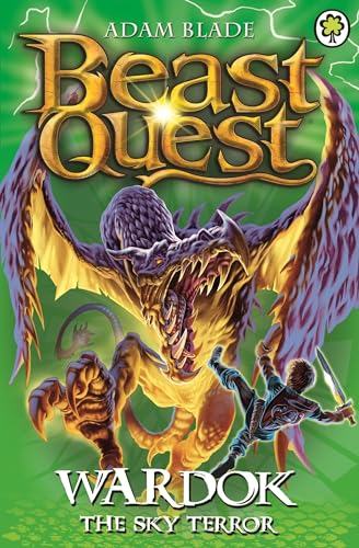 Book cover showing a winged monster attacking a warrior holding a sword.
