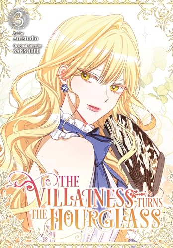 A blonde woman with yellow eyes holds a fan on the cover of a manga.