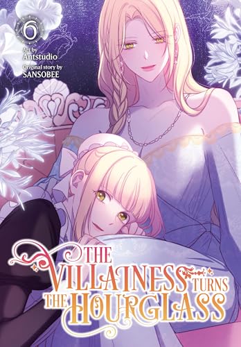 Two blonde women in elegant dresses pose together on the cover of a manga book.