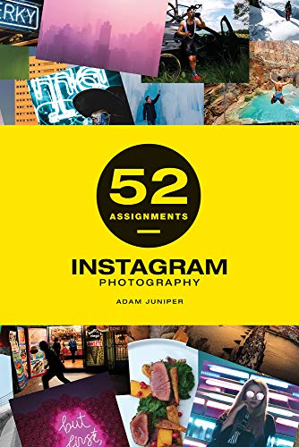 Book cover with collage of Instagram photos and bold yellow text.