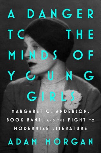 Book cover with a portrait of a woman in a cloche hat.