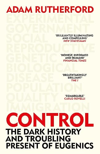 Book cover for "Control" with stacked text and a dark color scheme.