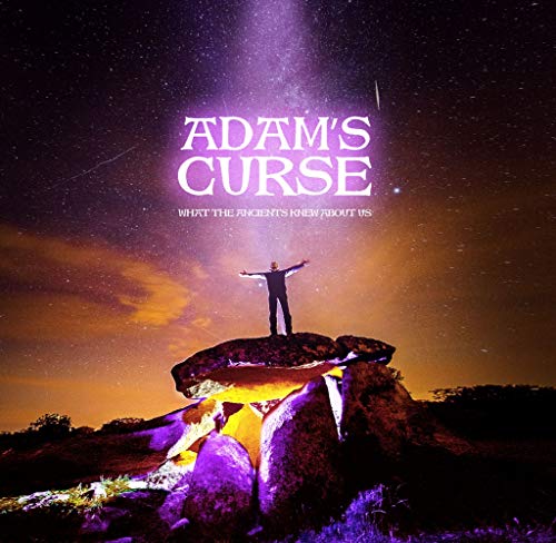 CD cover: starry night sky over a man on ancient stones.