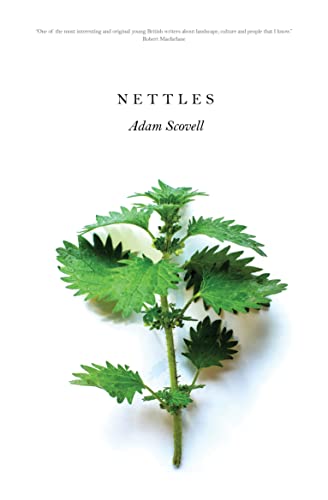 Book cover: "Nettles" by Adam Scovell, featuring a nettle plant image.