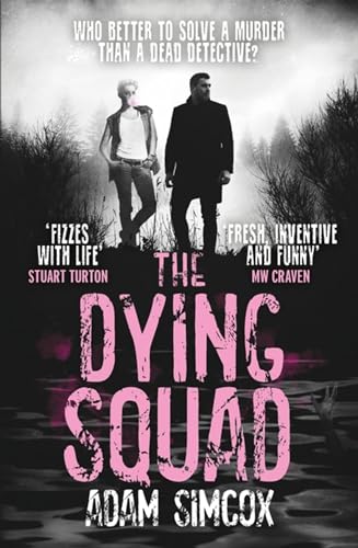 Book cover: two figures stand in a misty, dark woodland setting.