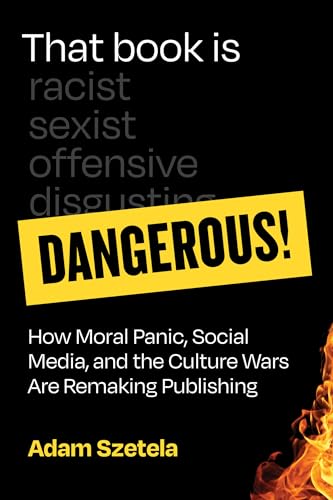 Book cover with bold yellow text reading “DANGEROUS!” over a dark background.