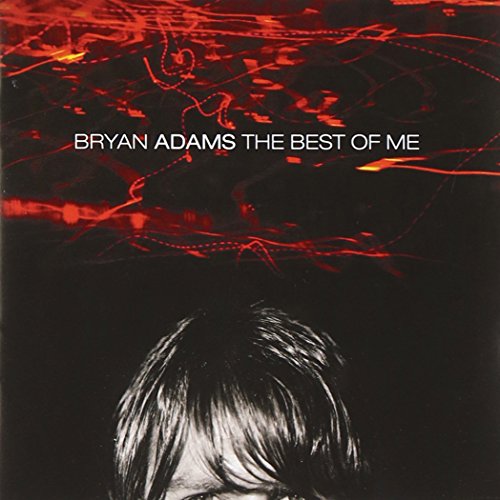 Bryan Adams "The Best of Me" CD cover with a blurred portrait.