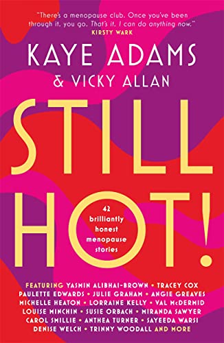 Book cover: "Still Hot!" with colorful abstract design and author names.