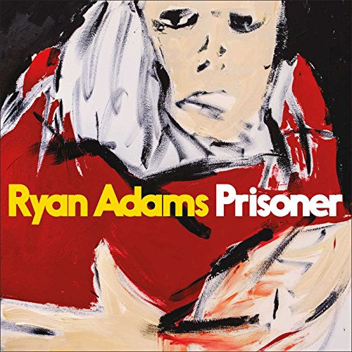 Ryan Adams "Prisoner" album cover: abstract red and white portrait.