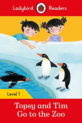 Book cover: children looking at penguins at the zoo.