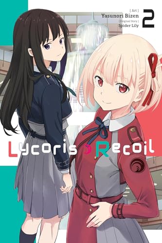Manga cover featuring two young women with colorful hair and school uniforms.