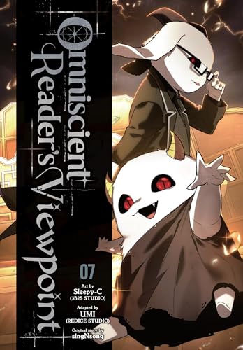 Manga volume cover: character with red eyes and a ghostly companion.