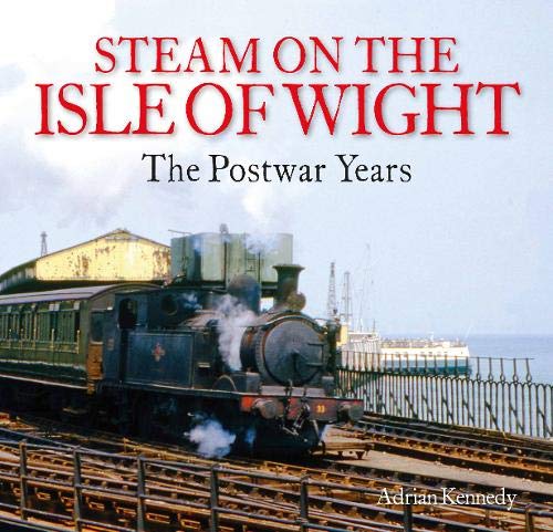 Book cover featuring a steam train on the Isle of Wight.