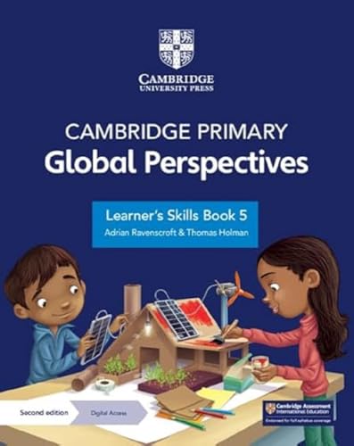 Cambridge Primary Global Perspectives Learner’s Skills Book 5 cover with children.