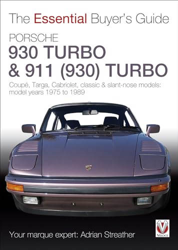 Book cover featuring a silver Porsche 930 Turbo with a slant nose.