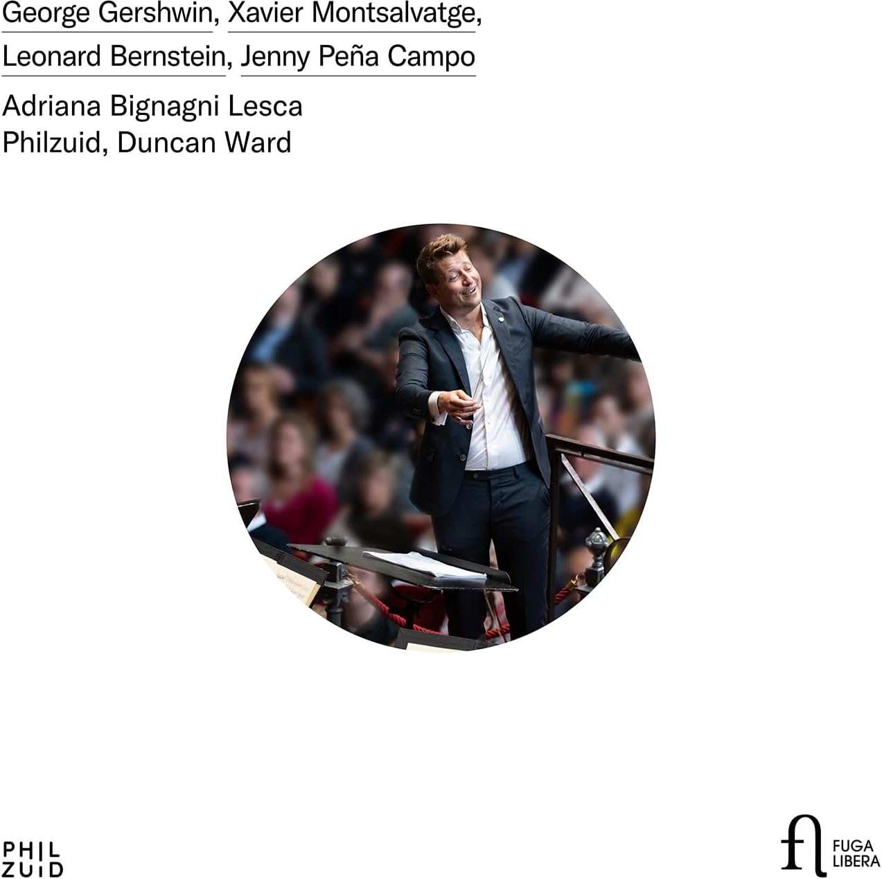 CD cover featuring a conductor with an orchestra in the background.