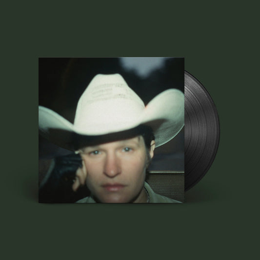 Adrianne Lenker album "Bright Future" vinyl record with portrait cover.