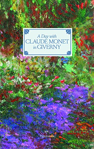 Book cover depicting Monet’s garden with vibrant flowers and title text.