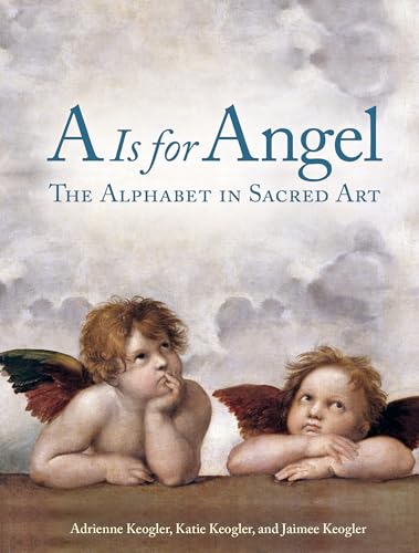 Book cover featuring two cherubic figures with wings, titled "A Is for Angel.