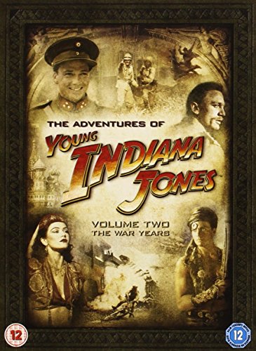 DVD cover for The Adventures of Young Indiana Jones Volume Two featuring multiple character portraits.