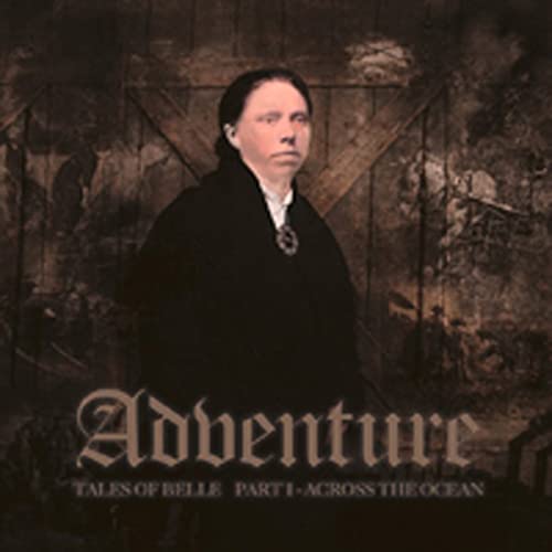 CD cover: woman in black coat against a ship's wooden interior.