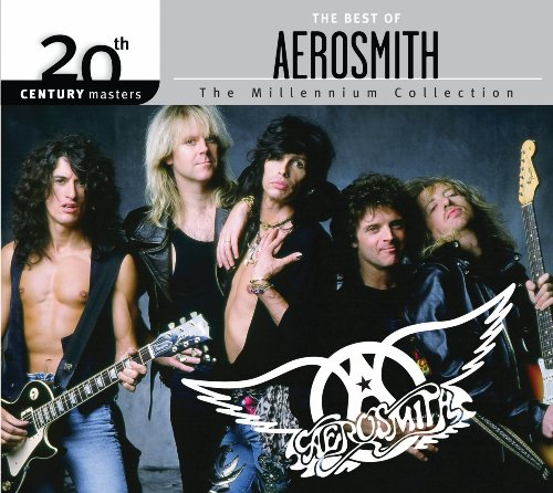 Aerosmith band photo on CD cover, with logo and “20th Century Masters” text.
