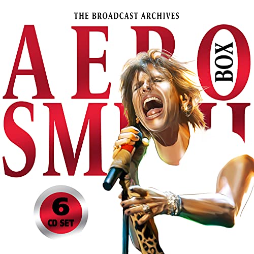 Aerosmith album cover featuring Steven Tyler singing into a microphone.