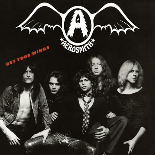 Aerosmith’s “Get Your Wings” CD in standard jewel case packaging.