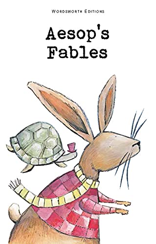 Book cover featuring a watercolor illustration of a rabbit and a turtle.