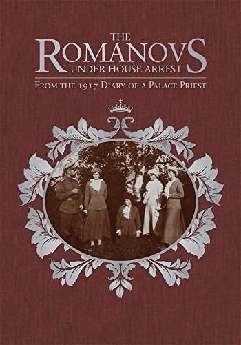 Book cover featuring the Romanov family in a sepia-toned oval frame.