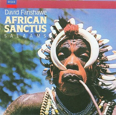 CD cover featuring a close-up portrait of a man in traditional African attire.