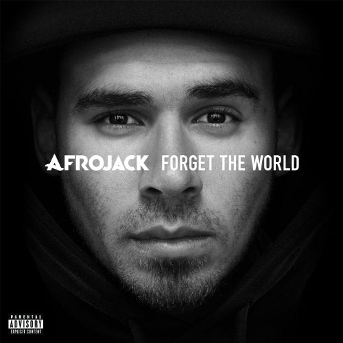 Black and white portrait of Afrojack with album title overlay.