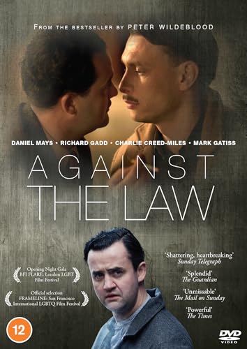 DVD cover for "Against The Law" featuring two men and a third face.