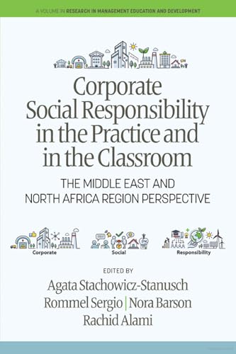 Book cover: "Corporate Social Responsibility" with illustrations and editor names.